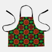Bloemige Moderne Boho Elegante Abstracte Patroon # Schort (Voorkant)