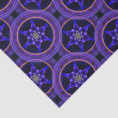 Bloemige Moderne Boho Elegante Abstracte Patroon # Tissuepapier (Detail)