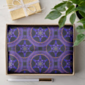 Bloemige Moderne Boho Elegante Abstracte Patroon # Tissuepapier (Geschenk)