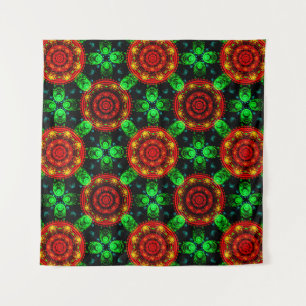 Bloemige Moderne Boho Elegante Abstracte Patroon # Wandkleed