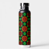 Bloemige Moderne Boho Elegante Abstracte Patroon # Waterfles (Rechts)