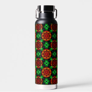 Bloemige Moderne Boho Elegante Abstracte Patroon # Waterfles