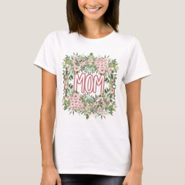 Bloemige Moeder T-shirt