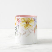 Bloemige mok (Midden)