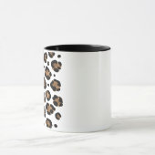 Bloemige mok – Elegant rozenontwerp (Midden)