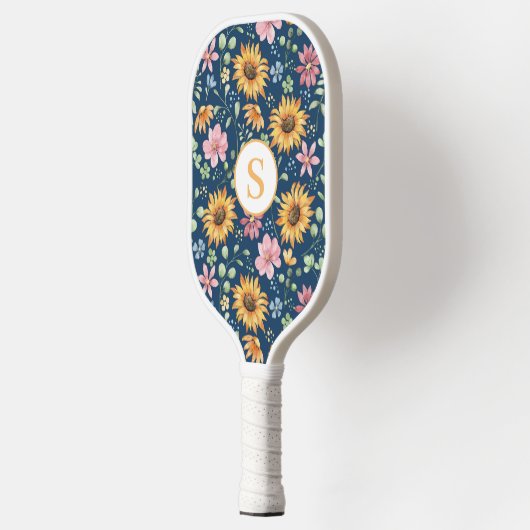  bloemige monogram pickleball peddel paddle (Links)