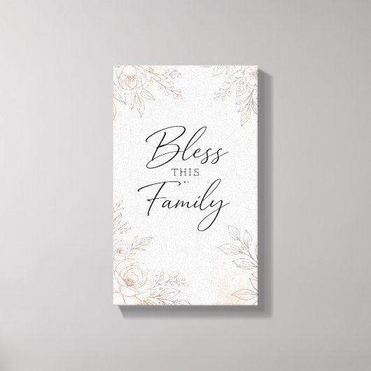 Bloemige Muur Decoratie (Voorkant)
