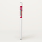 Bloemige naam iPhone hoesje voor haar (Achterkant / rechts)