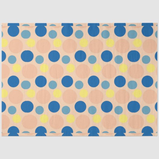 Bloemige Nautilus Serie Ontwerp 5 Tissuepapier (Voorkant)