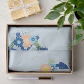 Bloemige Nautilus Serie Ontwerp 8 Tissuepapier (Geschenk)