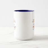 Bloemige Oma Naam Mok Zonnebloem Cadeau (Midden)