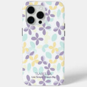 Bloemige Pastel Minimalist - Abstract Boho Patroon Case-Mate iPhone Case (Achterkant)