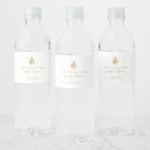 Bloemige perfecte peerse bruiloftsborrel