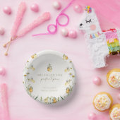 Bloemige perfecte peervrijgezellenfeest papieren kommen (Feest)