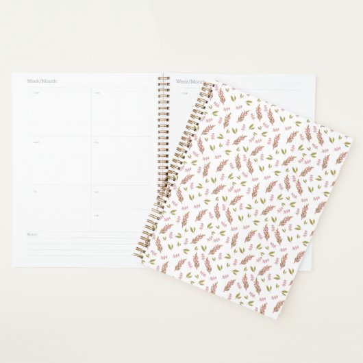 Bloemige persoonlijke planner Danity (Display)