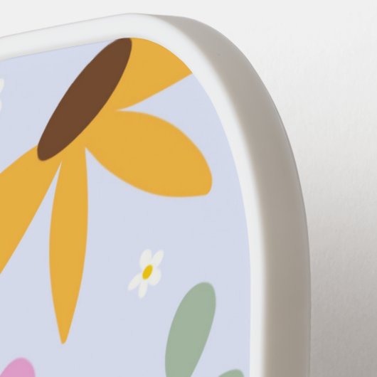 bloemige pickleball paddle (Links Detail)