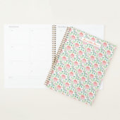 Bloemige planner in roze en oranje (Display)