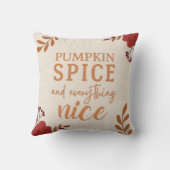 Bloemige Plezierige Seizoenen Kussen (Achterkant)