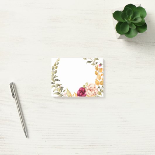 Bloemige Post-it Briefjes Post-it® Notes (Kantoor)