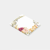 Bloemige Post-it Briefjes Post-it® Notes (Schuin)