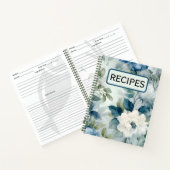 Bloemige recepten notitieboek (Binnen)