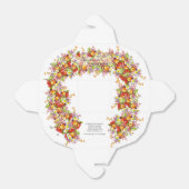 Bloemige Retro Lente Bloemen Sleutelbloem Professi Bedankdoosjes (Uitgevouwen)