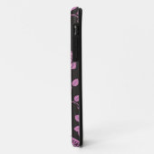 Bloemige Rozen Achtergrond Case-Mate iPhone Case (Achterkant/links)