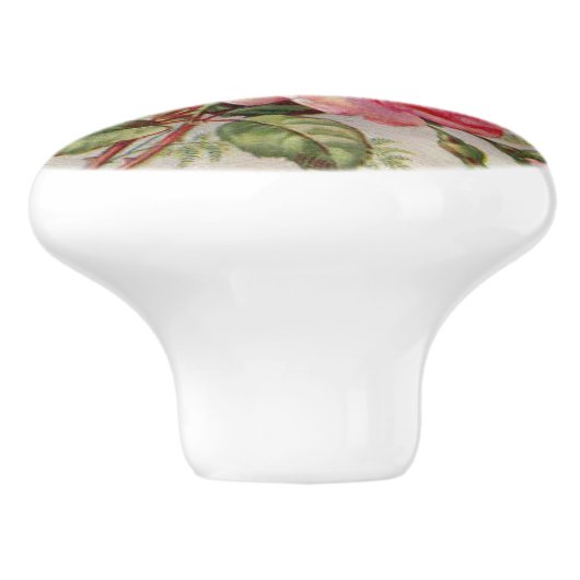  bloemige rozen home decor Keramische knop (Zijkant)