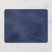 Bloemige Schoonheid Bewerkbare Kleur Ontvangstkaar Informatiekaartje (Achterkant)