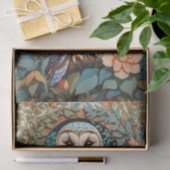  bloemige schuur uil tissuepapier (Geschenk)