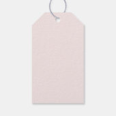 Bloemige Sip Sip Hoera Bruidsfeest Favor Cadeaulabel (Achterkant)