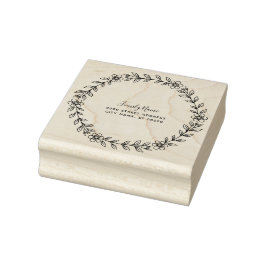 Bloemige stempel