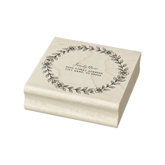 Bloemige stempel (Stempel)