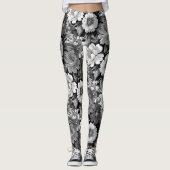 Bloemige Street Chic Broek Leggings (Voorkant)