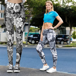 Bloemige Street Chic Broek Leggings