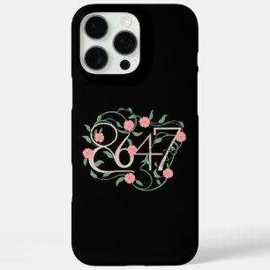 Bloemige Subtiele Anti Trump 8647 86 47 Boho iPhone 16 Pro Max Hoesje