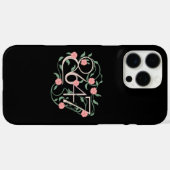 Bloemige Subtiele Anti Trump 8647 86 47 Boho Case-Mate iPhone Case (Achterkant (horizontaal))