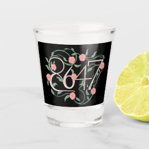 Bloemige Subtiele Anti Trump 8647 86 47 Boho Shot Glas