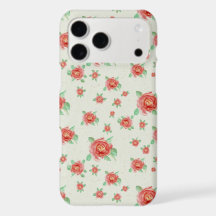 Bloemige telefoonhoes
