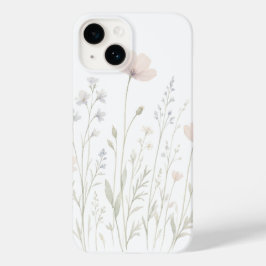Bloemige telefoonhoes in botanische stijl voor de Case-Mate iPhone 14 hoesje