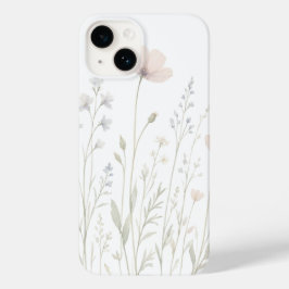 Bloemige telefoonhoes in botanische stijl voor de Case-Mate iPhone 14 hoesje