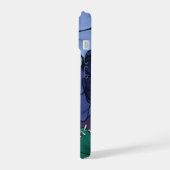 Bloemige telefoonhoes iPhone 15 case (Linkerkant)