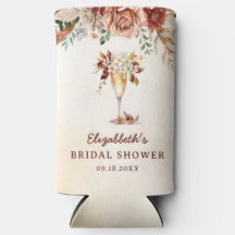 Bloemige Terracotta Boho Bruiloftsborrel 