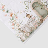 Bloemige Tuin Decoupage Tissuepapier (Detail)