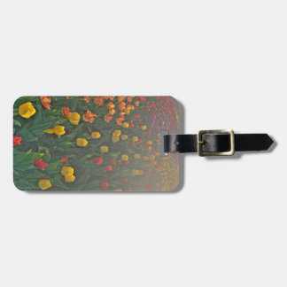 Bloemige Tulp Bagage Label