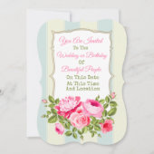 Bloemige uitnodiging voor elk evenement (Voorkant)