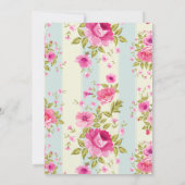 Bloemige uitnodiging voor elke gelegenheid (Achterkant)