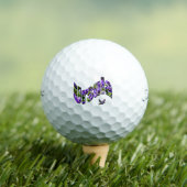 Bloemige Ursula naam, Golfballen (Insitu Shirt)