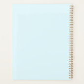 Bloemige verpleegsterstudent planner (Achterkant)