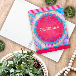 bloemige vrolijke inspiratie planner